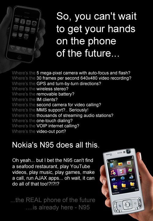 iPhone vs N95